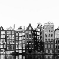 A square of typical Amsterdam