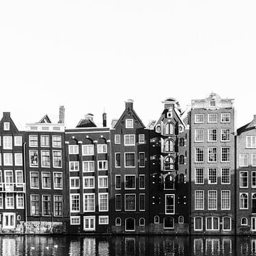 A square of typical Amsterdam by Marit Hilarius