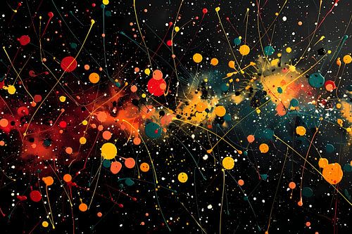 Abstract Sterrenhemel