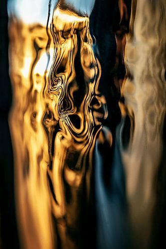 Abstracte alchemie - Zonsondergangstroom