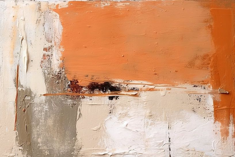 Horizon on Fire | Moderne Kunst. von Blickfänger Gemälde