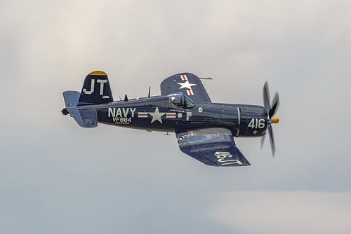 Vought F4U-4 Corsair jachtbommenwerper.