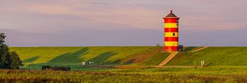 Panorama des Pilsumer Leuchtturms von Henk Meijer Photography
