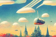 Buitenaardse fantasie, psychedelische dromen en vliegend tuig van Jef Peeters thumbnail