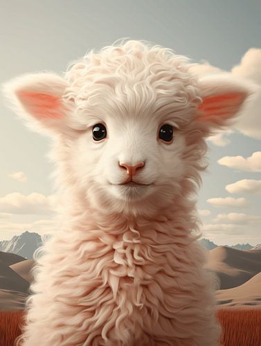 Delicate Lamb in Art