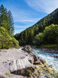 Das Wimbachtal bei Ramsau im Berchtesgadener Land