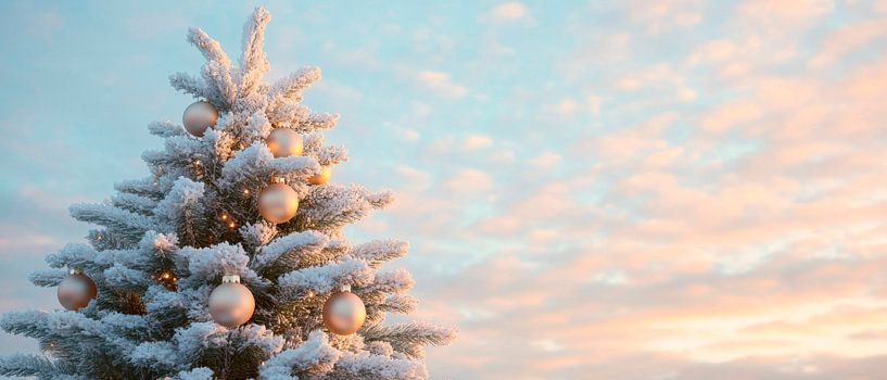 Kerst glamour van Poster Art Shop