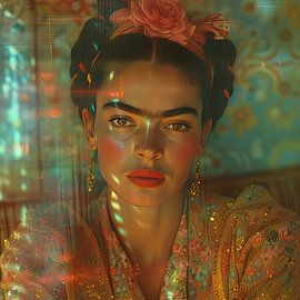 Frida poster art print