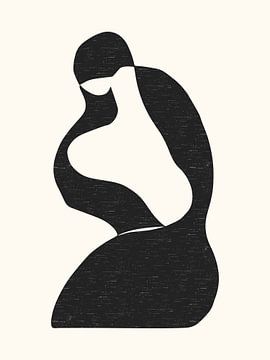 Abstracte Vormen Figuur 01 van The Printable Studio