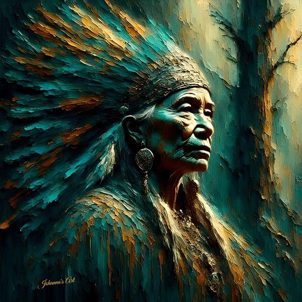 Amerikanisches Ureinwohnererbe 52 von Johannas Art Creations