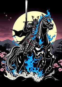 Samurai krijger-inkt van MIROKKU