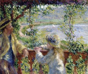 By the water, Pierre-Auguste Renoir