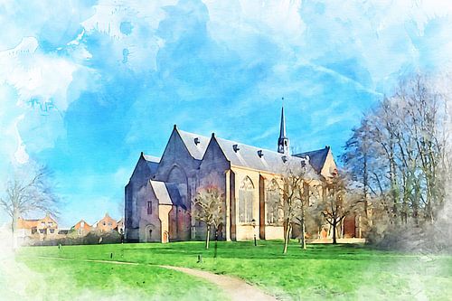 Nikolaaskerk in Brouwershaven, Schouwen-Duiveland, Zeeland