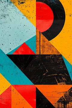Geometrische abstracte kunst van Poster Art Shop
