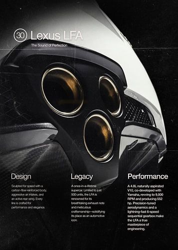 Lexus LFA Zeitschrift