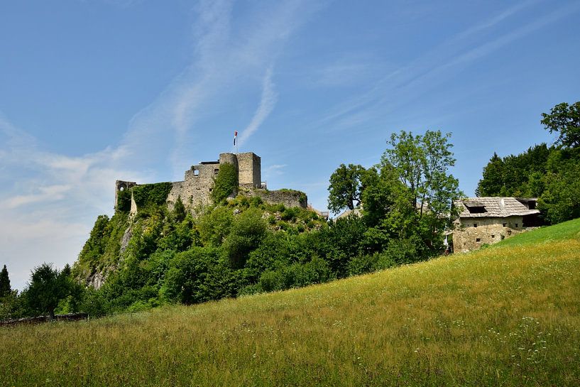 Ruine du château de Finkenstein par Karin Jähne