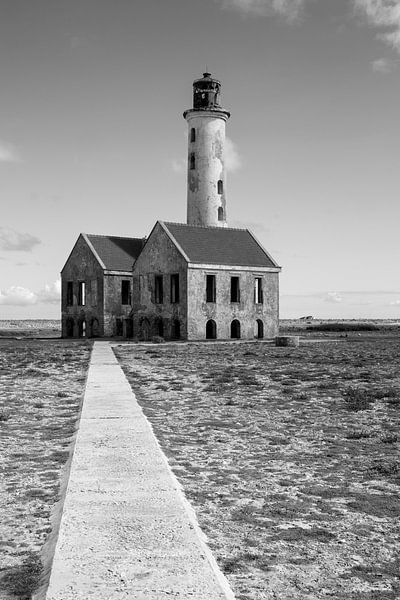 Leuchtturm von Klein Curacao von Jalisa Oudenaarde