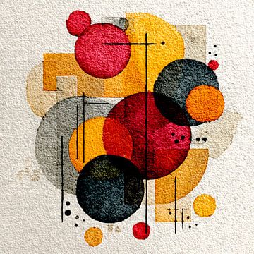 Geometric Color Harmony by Nomo.Art