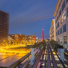 Boven de leidingstraat op StrijpS in Eindhoven von Jeroen Knippenberg