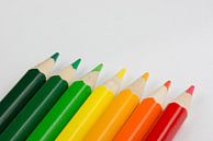 Conceptuele kleurpotloden als energielabel kleuren von Tonko Oosterink Miniaturansicht