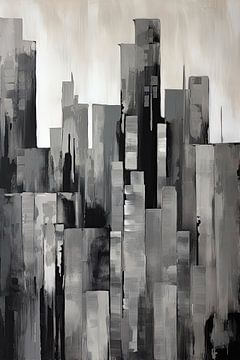 Abstract city by Bert Nijholt
