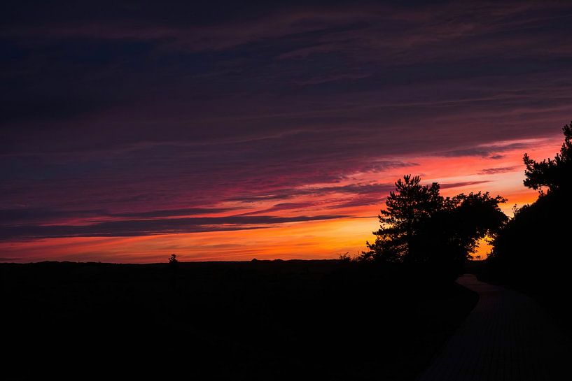 Nach Sonnenuntergang auf dem Pfad der Zwanzig I von Bart Vastenhouw
