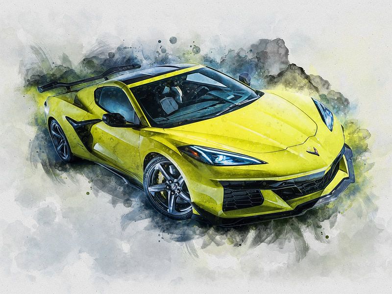 Chevrolet Corvette Z06 van Pictura Designs