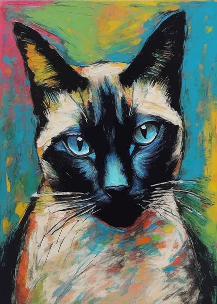 Siamese Cat by MIROKKU