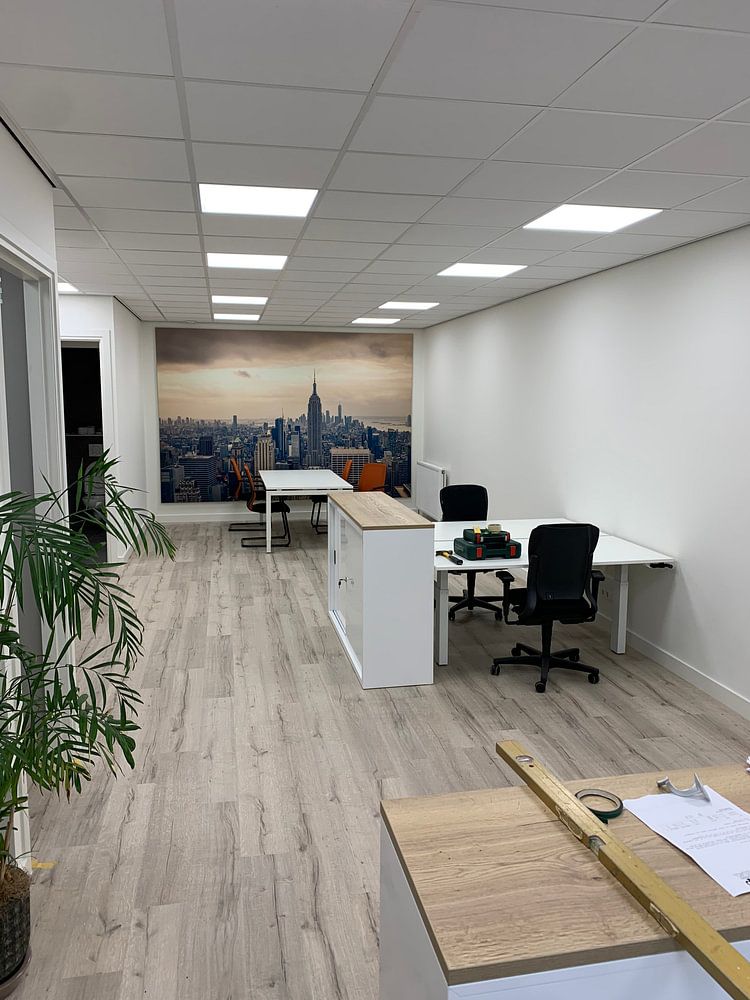 View over Downtown Manhattan  by Dutch Art Works 