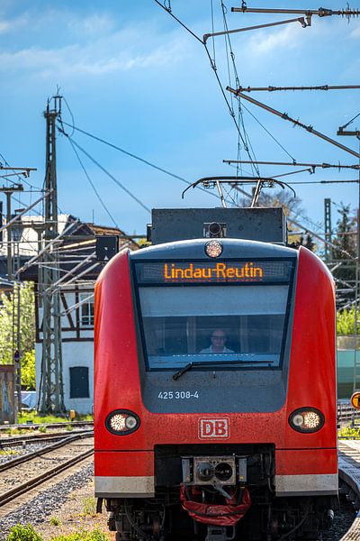 De aankomst in Lindau Reutin van Photoart-Naegele