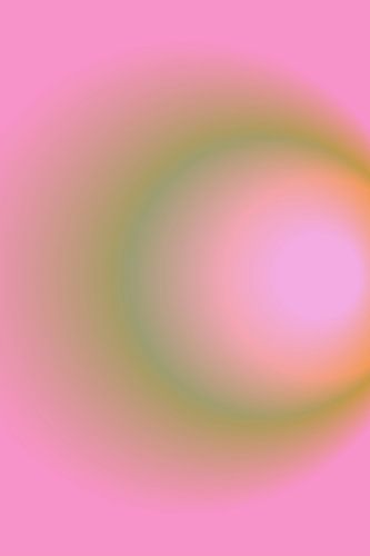 Zacht roze naar groen verloop