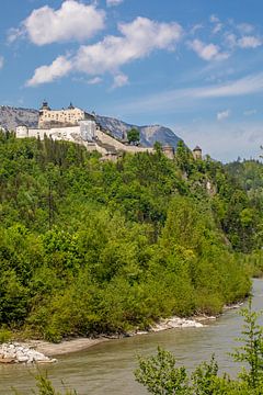 Hohenwerfen Fortress in the Salzburg region by t.ART