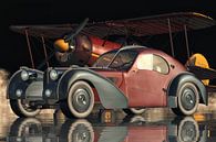 Bugatti 57-SC Atlantic - La plus légendaire de toutes les voitures par Jan Keteleer Aperçu