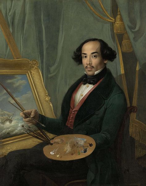 Self-portrait, Raden Saleh by Masterful Masters