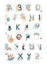Poster de l'alphabet par Goed Blauw Aperçu