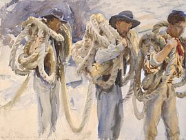 Arbeiter in Carrara, John Singer Sargent