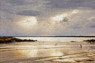 De wadloper van Frans Blok - foto's, kunst en andere wanddecoratie thumbnail