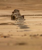 Postes sur la plage