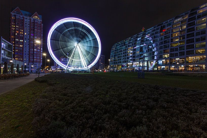 Ferris wheel "De Rotterdam editie" van Michel Kempers