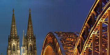 Cathedral light and bridge glow by Walter G. Allgöwer