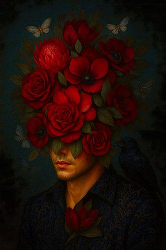 Portrait Florals for Brains