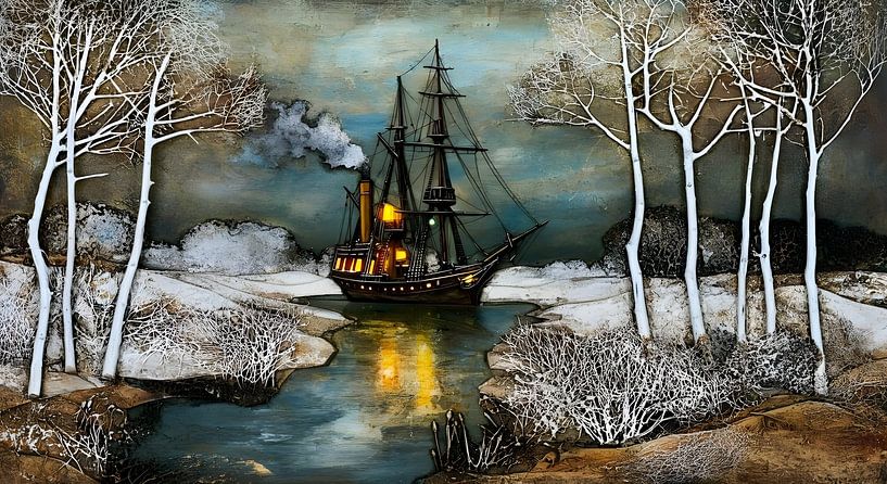 vieux voilier par Nick Wendt