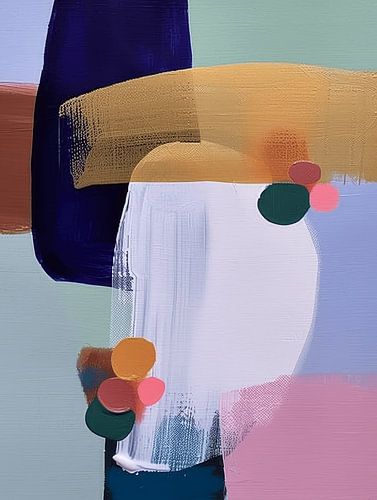 Moderne bunte abstrakte Malerei