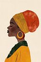 Elegant and Abstract: In Thought by Steinfox Art thumbnail