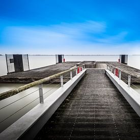 Markermeer (IJsselmeer) - Lelystad von Theo Hannink