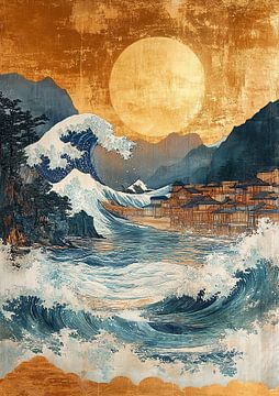Japanese art print