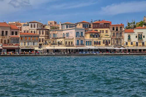 Uitzicht op Chania op Kreta