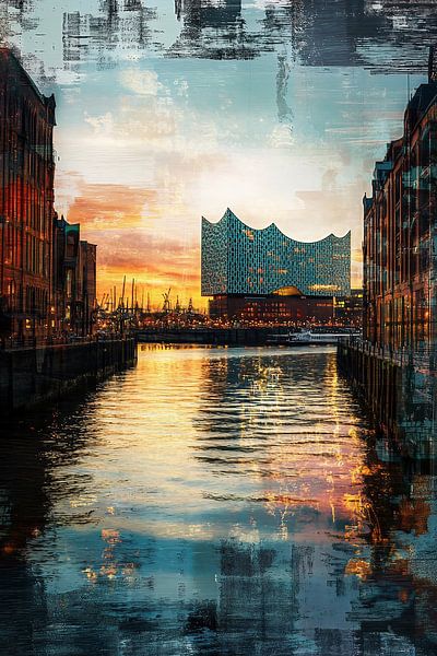 Hamburger Morgen by fernlichtsicht