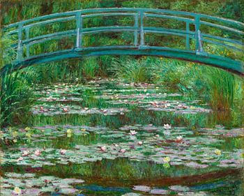 The Japanese Footbridge, Claude Monet