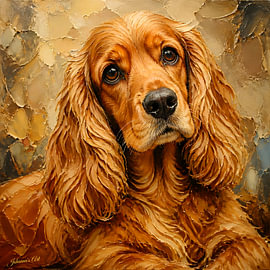 Cocker Spaniel von Johannas Art Creations